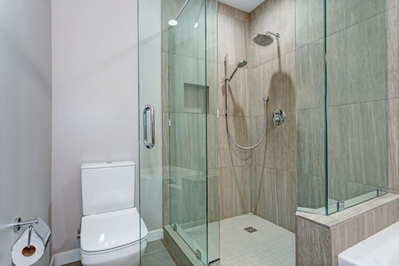 Open Concept Shower Space