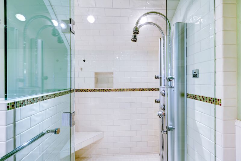 Walk-in Shower with Glass Doors